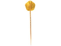Edwardian 15ct Gold Tudor Rose Tie Pin