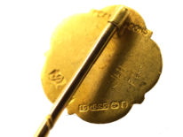 Edwardian 15ct Gold Tudor Rose Tie Pin