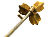 Edwardian 9ct Gold & Sapphire Doublet Tie Pin