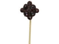 Edwardian Bohemian Garnet Cluster Tie Pin
