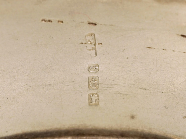 Victorian Silver Engraved Buckle Bangle