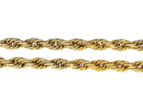 Edwardian 15ct Gold Heart Pendant Set With a Diamond on a 15ct Gold Chain