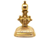 Georgian 18ct Gold Seal With Carnelian Crest Intaglio for the Duke of Marlborough