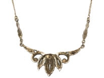 Art Deco Silver & Marcasite Necklace