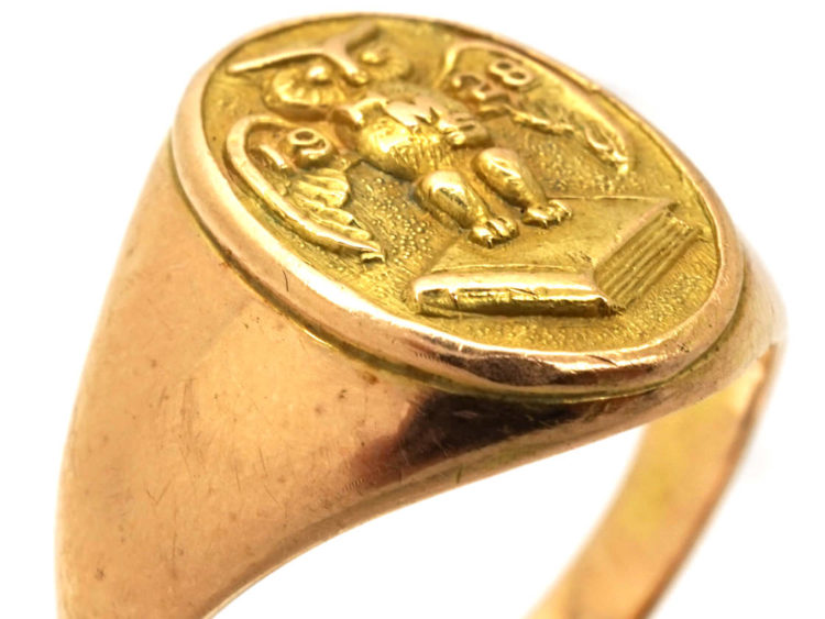 14ct Gold Wise Owl Ring