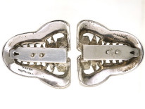 Pair of Silver & Marcasite Art Deco Clips