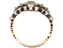 Georgian Diamond Cluster Ring