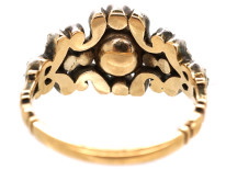 Georgian Diamond Cluster Ring