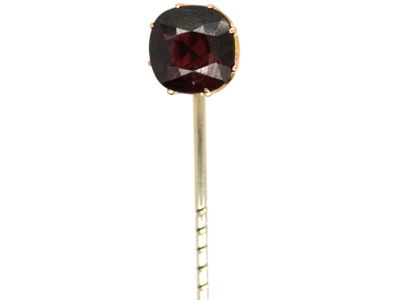 Victorian Gold & Garnet Tie Pin