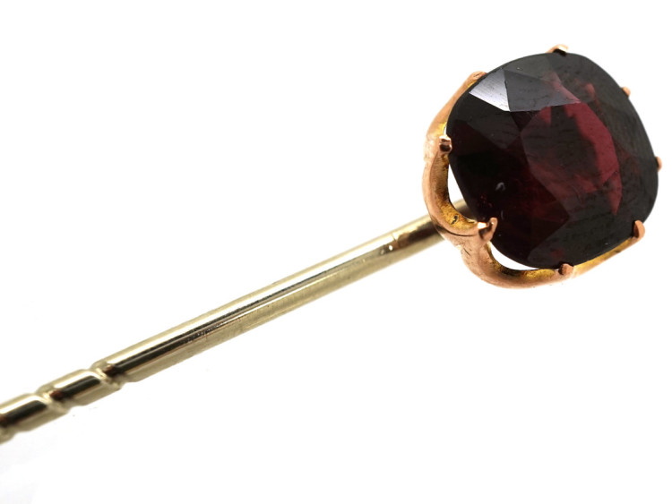 Victorian Gold & Garnet Tie Pin