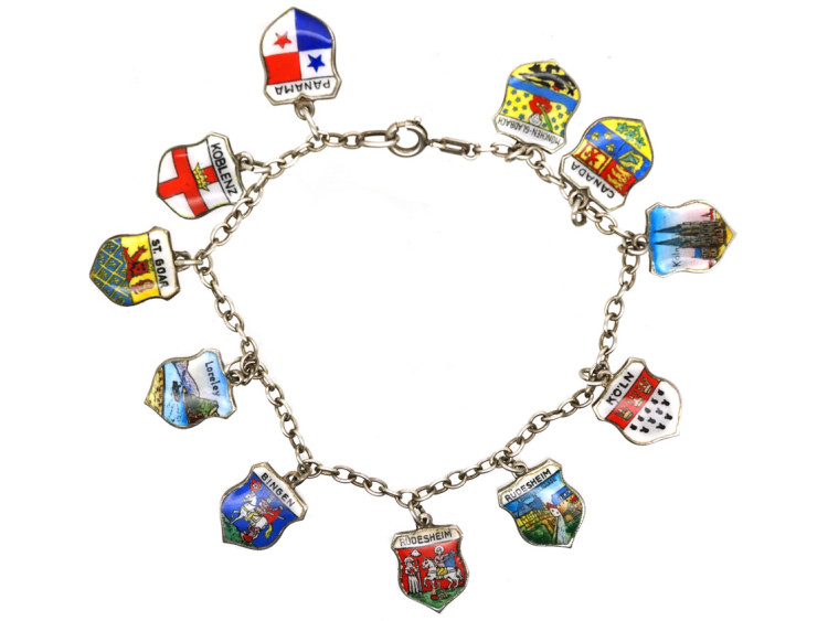 Silver Charm Bracelet