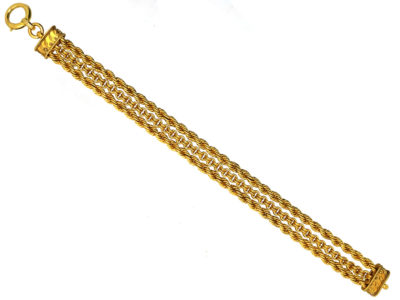 Victorian 18ct Gold Bracelet