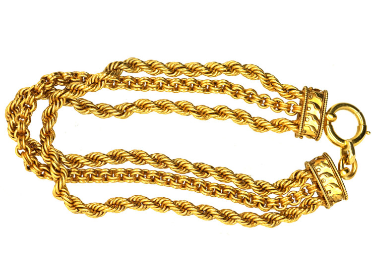 Victorian 18ct Gold Bracelet