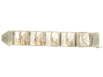 Wide Silver Bracelet by Bjorn Weckstrom for Lapponia