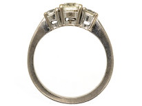18ct White Gold Three Stone Diamond Ring