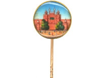 Victorian 18ct Gold Indian Miniature Tie Pin