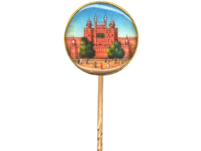 Victorian 18ct Gold Indian Miniature Tie Pin