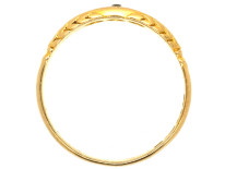 Victorian 18ct Gold, Two Sapphire & One Diamond Ring