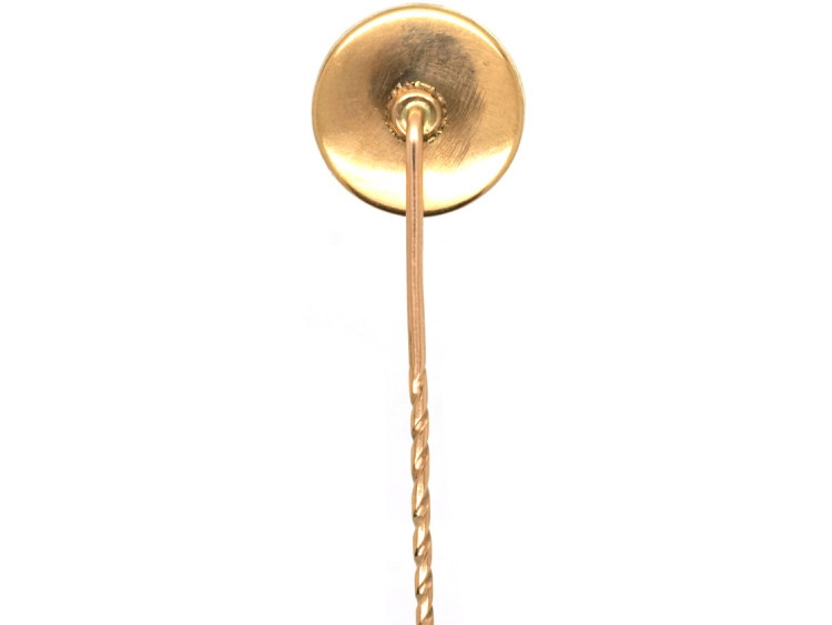 Victorian 18ct Gold Indian Miniature Tie Pin