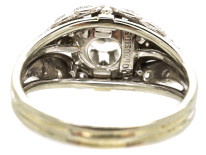 18ct White Gold & Diamond Ring