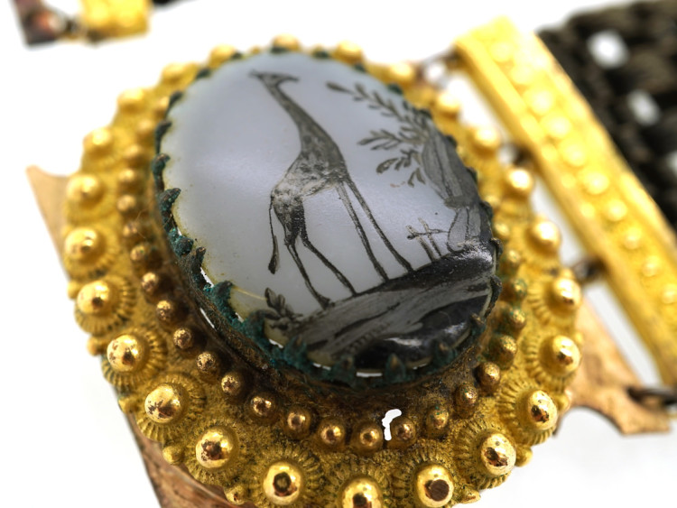 Georgian Pair of Giraffe Bracelets