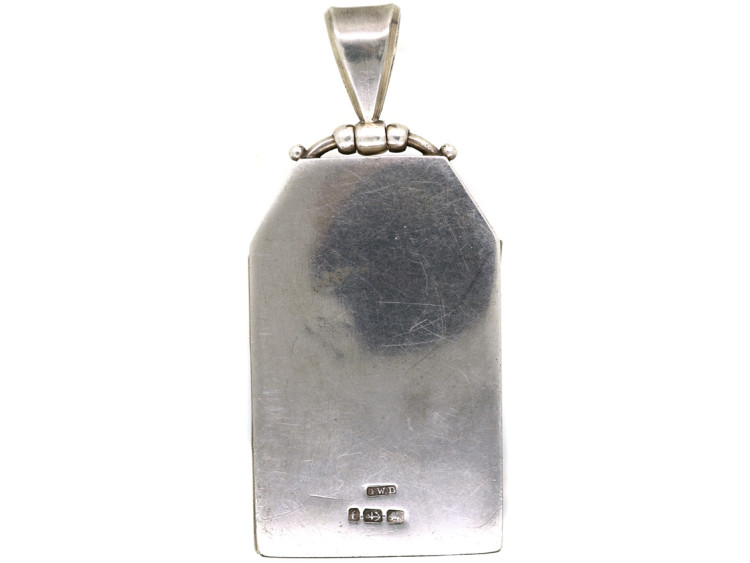 Victorian Aesthetic Period Silver & Gold Overlay Locket