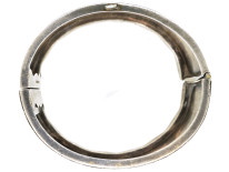 Victorian Silver & Gold Overlay Bangle
