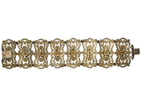 Georgian Cut Steel Bracelet