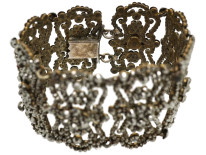 Georgian Cut Steel Bracelet