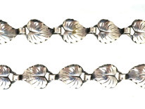Silver Leaf Necklace by Herman Siersbol