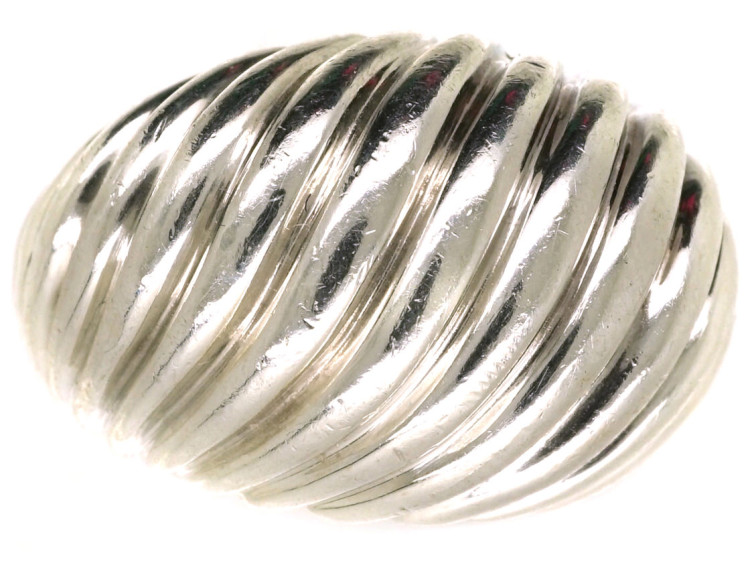Silver Coil Ring