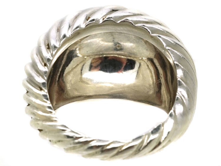 Silver Coil Ring