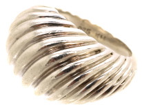 Silver Coil Ring