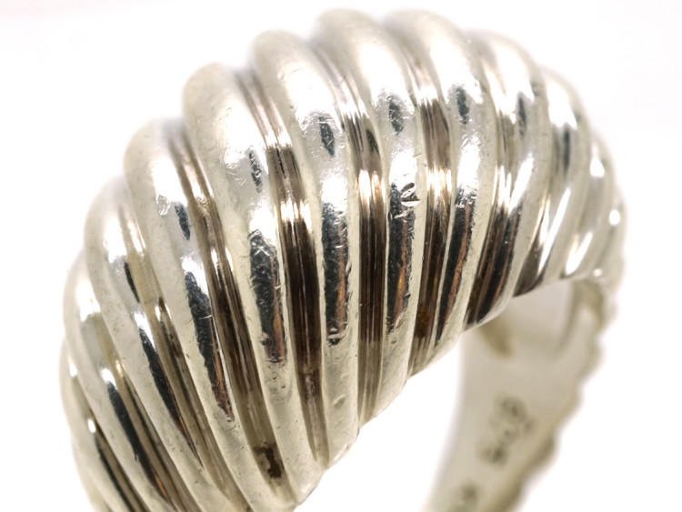 Silver Coil Ring