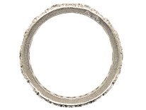 French Platinum & Diamond Eternity Ring