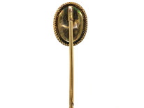 Victorian 15ct Gold & Cabochon Garnet Tie Pin