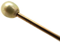 Edwardian Natural Pearl Tie Pin