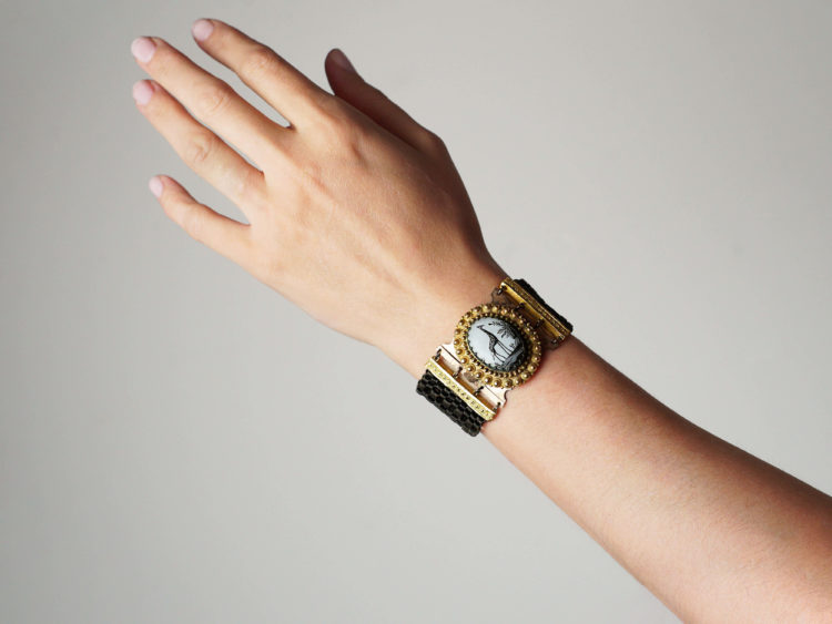 Georgian Pair of Giraffe Bracelets