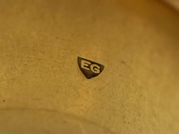 18ct Gold Taurus Ring by Elizabeth Gage in Original Case