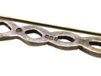 Scottish Silver Thistle Brooch
