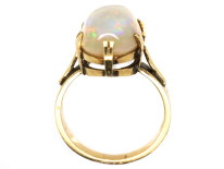 10ct Gold Large Opal Ring