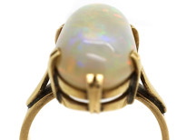 10ct Gold Large Opal Ring