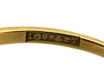 Art Deco 18ct Gold, Platinum, Sapphire & Diamond Ring