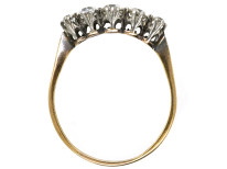 18ct Gold, Platinum Five Stone Diamond Ring