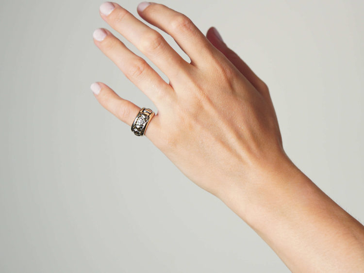 Piaget 18ct White Gold & Diamond Heart Ring