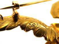 French 18ct Gold Eagle Brooch by Gaston Lafitte