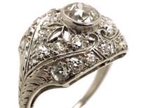 Art Deco Platinum & Diamond Ring