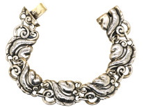 Silver Bracelet by J Lauritzen