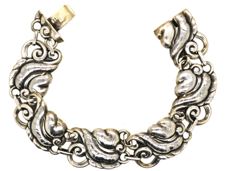 Silver Bracelet by J Lauritzen