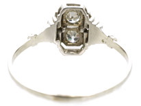 Art Deco 18ct White Gold & Diamond Ring
